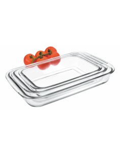 Bandeja horno universal 42x29cm de acero, Rustidera para asados, Molde  bizcocho rectangular con revestimiento antiadherente Teflón, libre de PFOA