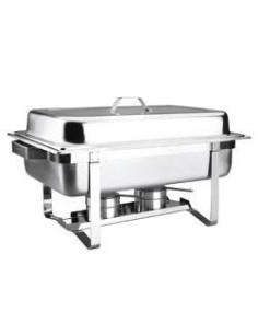 Chafing dish gastronorm 1/1 con tapa inoxidable de lacor