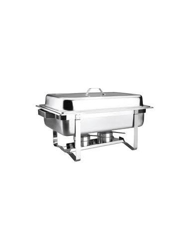 Chafing dish gastronorm 1/1 con tapa inoxidable de lacor