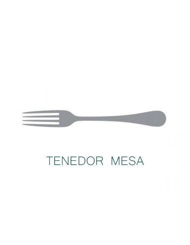 Tenedor Mesa Modelo Grafito de Jay