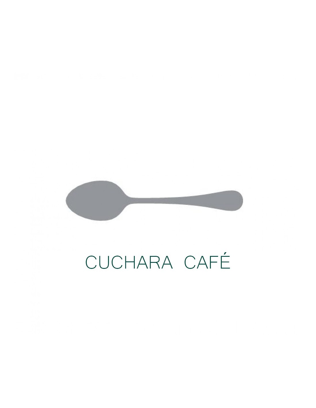 Cuchara Café Liso De Luxe