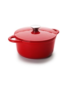 Cocotte Redonda Roja de Ibili