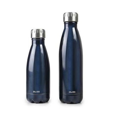 Botella termo doble pared blue de Ibili