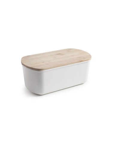 Panera mesa c/tabla pan madera encerado con tapa de persiana