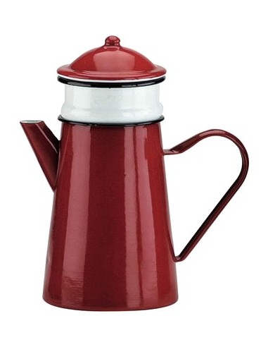 Cafetera Con Filtro Roja de Ibili