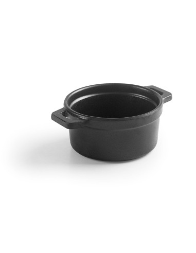 Mini-cocotte black de melamina sin tapa de Lacor