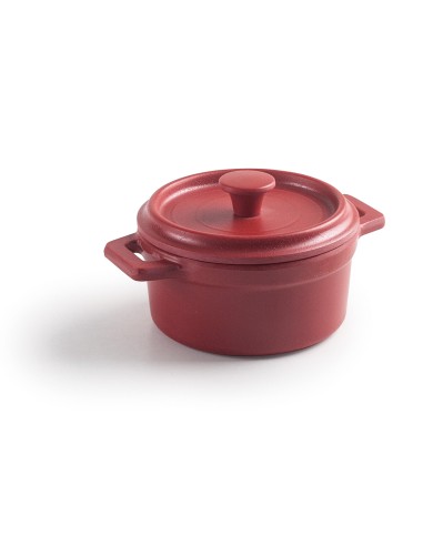 Mini-cocotte Red de melamina con tapa de Lacor