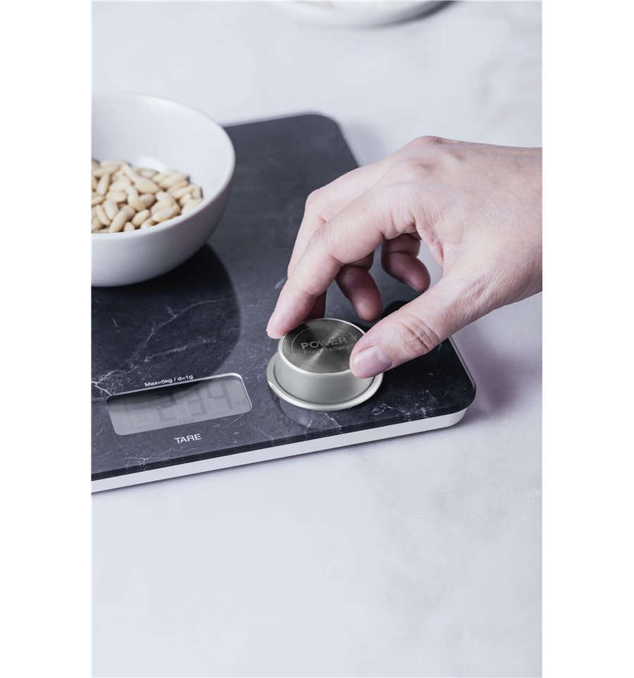 Báscula de cocina digital y de precisión acero inoxidable, de Lacor