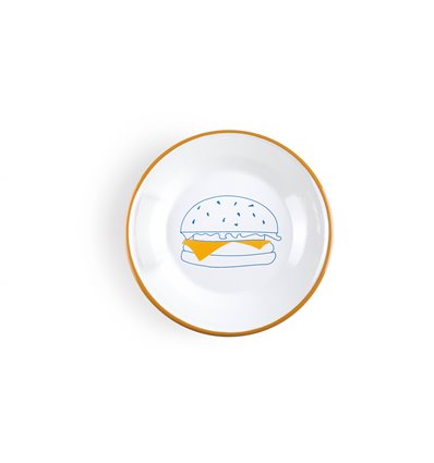Plato de hamburguesa gastrodesin de Ibili