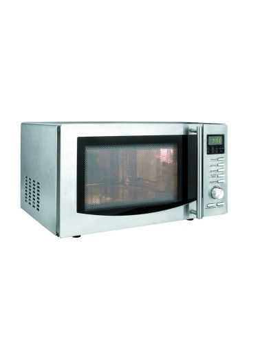 Horno Microondas 25 L con Plato Giratorio y Grill