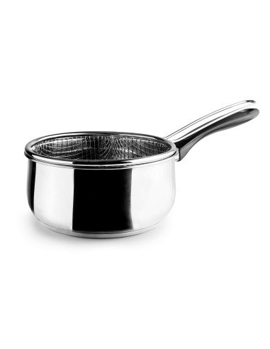 Cazo garinox 18/10 con cestillo de Lacor