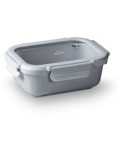Recipiente rectangular ceram grey de Lacor