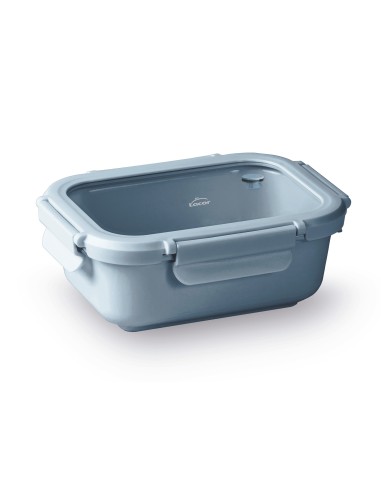 Recipiente rectangular ceram blue de Lacor