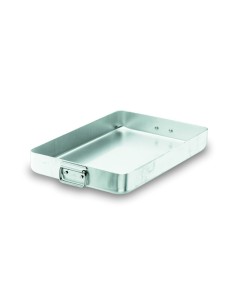 Bandeja horno universal 42x29cm de acero, Rustidera para asados, Molde  bizcocho rectangular con revestimiento antiadherente Teflón, libre de PFOA