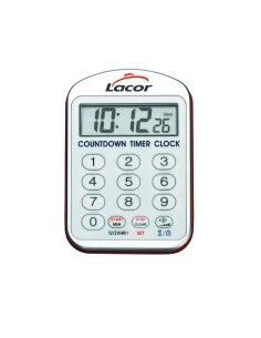 Reloj de cocina con alarma de lacor