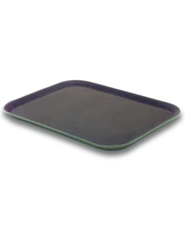 ▷ Bandeja fibreglass antideslizante rectangular de