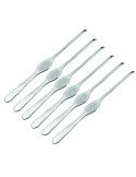 Juego 6 ganchos marisco inoxidable de Lacor