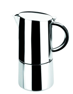 Cafetera express moka inoxidable de Lacor