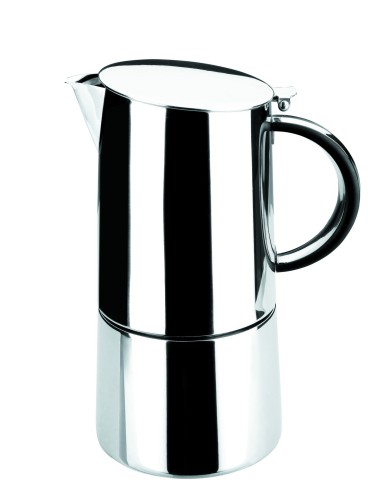 Cafetera express moka inoxidable de lacor