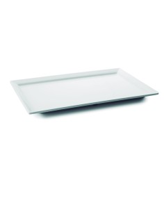 Bandeja rectangular White melamina serie Classic de Lacor