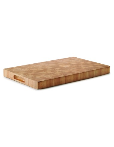 Tabla corte rubber wood 530x325x40 MM de Lacor