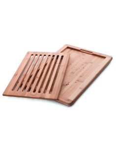 Tabla corte pan bambu 40x30x2 CM de Lacor