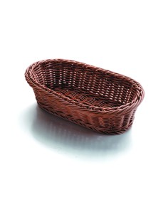 Cesta de pan oval marrón de Lacor